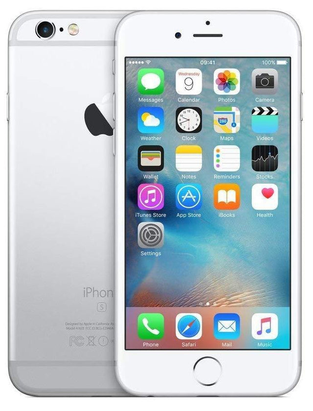 iPhone 6s Silver 128 GB docomo - スマートフォン本体