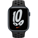 Apple Watch Nike Series 7 45mm (GPS+CELLULAR) Midnight Aluminum - Anthracite Sport Band (MKJL3LL/A)