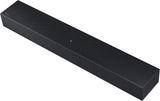 SAMSUNG HW-C400/ZC Dolby Audio/DTS 2.0 Channel Soundbar with Built-in Woofer - Black - Supports Streaming Music via Bluetooth & NFC (HW-C400)