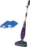 SALAV, Pet Motion Vibrating Steam Mop, Includes Mop Pads, Water Cup, Carpet Glider, STM-403, Dark Gray Midnight