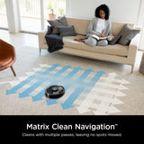 Shark AI Ultra Robot Vacuum and Mop with Matrix Clean Navigation, CleanEdge Technology, Perfect for Pet Hair, Compatible with Alexa, Black