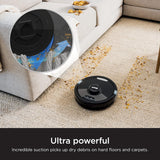 Shark AI Ultra Robot Vacuum and Mop with Matrix Clean Navigation, CleanEdge Technology, Perfect for Pet Hair, Compatible with Alexa, Black