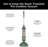 Shark SV1114 Rotator Freestyle Upright Bagless Cordless Stick Vacuum with Precision Charging Dock for Carpet, Hard Floor and Pet with XL Dust Cup and 2-Speed Brushroll