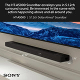 Sony HT-A5000 5.1.2ch Soundbar with Built-In Subwoofer